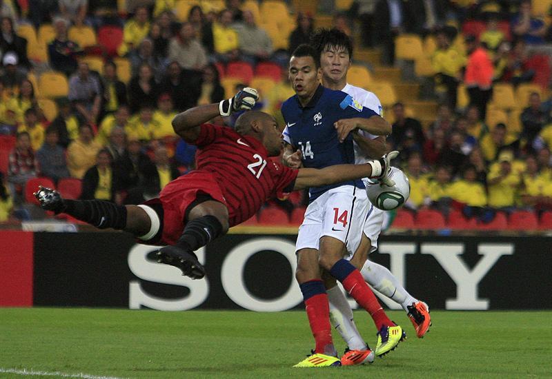Francia vence 3-1 a Corea del Sur en el Mundial Sub-20 en Colombia. FOTO: EFE