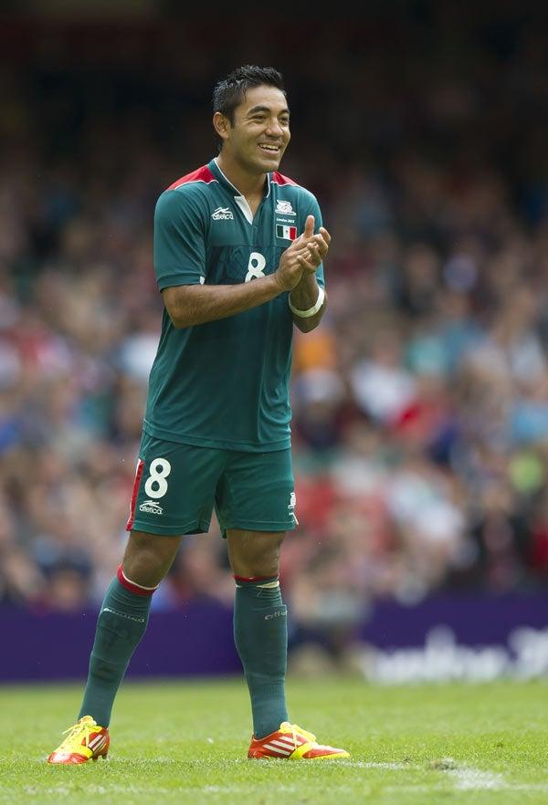 Marco Fabián se vio intermitente en el encuentro | CÉSAR VICUÑA