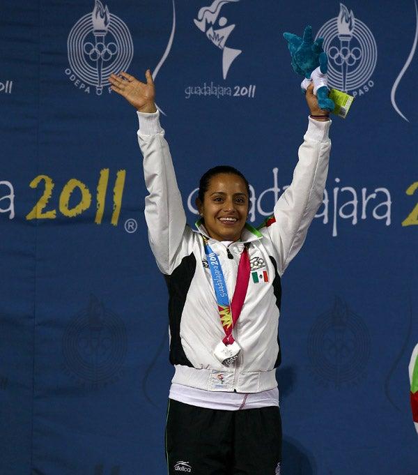Tatiana Ortiz se quedó a nada de la presea dorada. FOTO: BERNARDO MALDONADO
