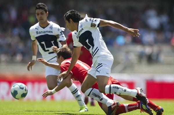 Pumas en el dominio de su cancha. FOTO: MEXSPORT
