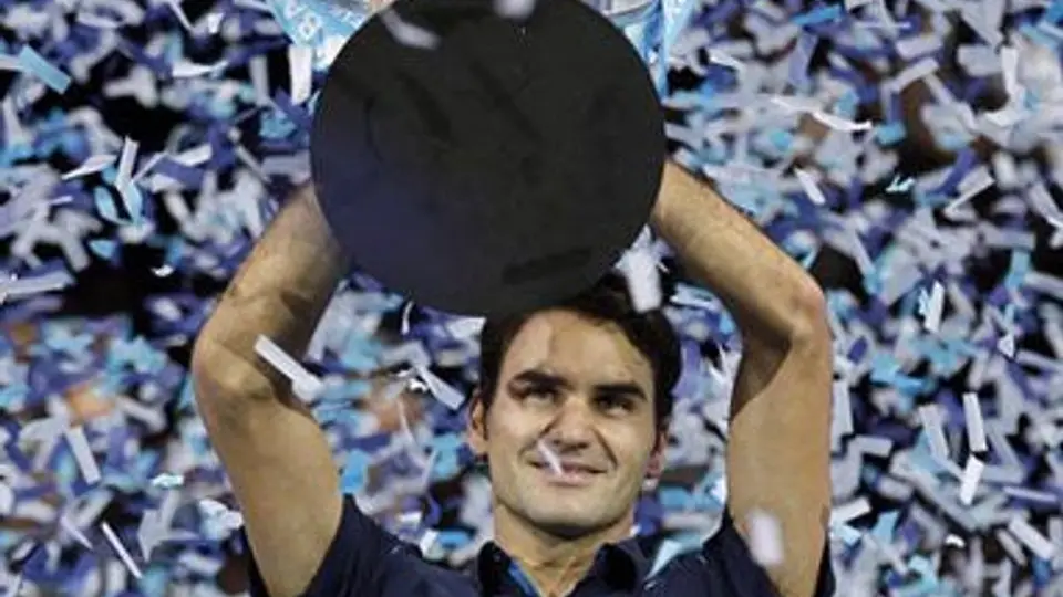Federer conquistó su sexta Copa Masters