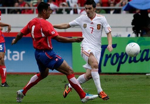 España rescata empate. FOTO: AP