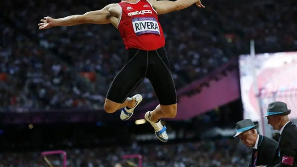Mexicano Rivera eliminado en salto largo