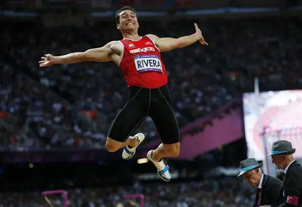 Mexicano Rivera eliminado en salto largo
