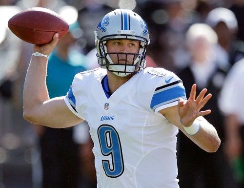 Matt Stafford deberá aprovechar sus opciones de pase | AP
