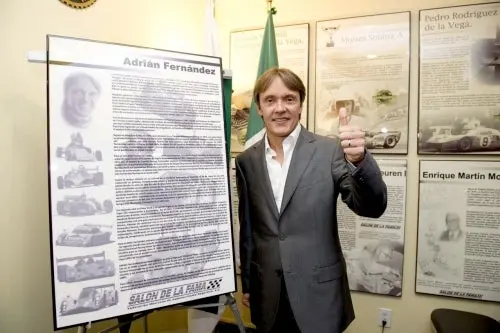 Inducen a Adrián Fernández al Salón de la Fama