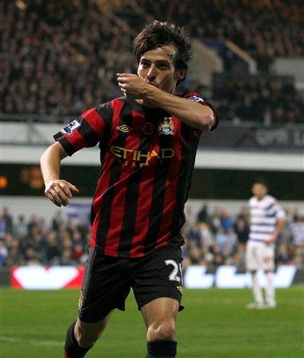 Silva marcó uno de los tres goles de los