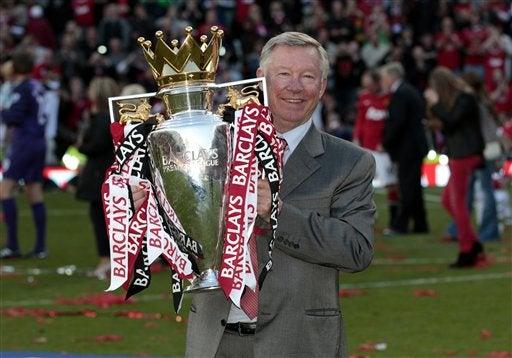 Los Red Devils festejan a una semana de la Final de la Champions (FOTO: AP)