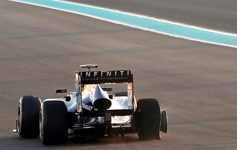 Sebastian Vettel abandona la carrera. FOTO: EFE