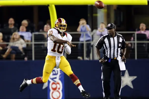 RG3 con 'altas posibilidades' de jugar ante Filadelfia