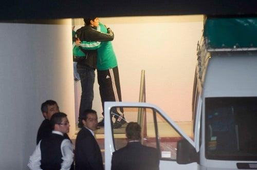 Los jugadores fueron llevados directamente al aeropuerto (FOTO: CÉSAR VICUÑA)
