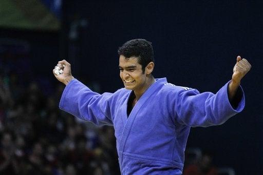 Venció al salvadoreño por ippon. FOTO: AP
