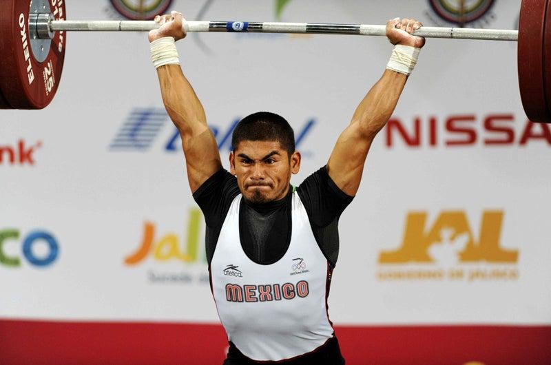 Montes se quedó con 112 kilos en arranque. FOTO: MEXSPORT