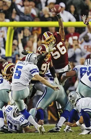 Dallas vence a Washington 27-24 en Tiempo Extra