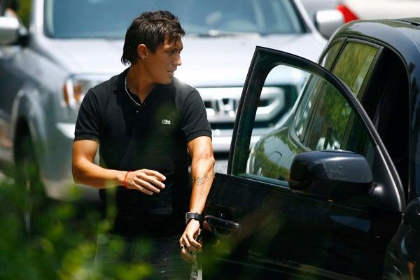Nery Cardozo llegando a las Capillas del Carmen. FOTO: JOEL BRAVO