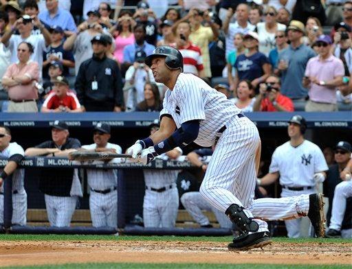 Derek realizó un jonrón para alcanzar la marca (FOTO: AP)