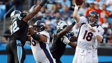 Peyton le da una cátedra a Cam Newton