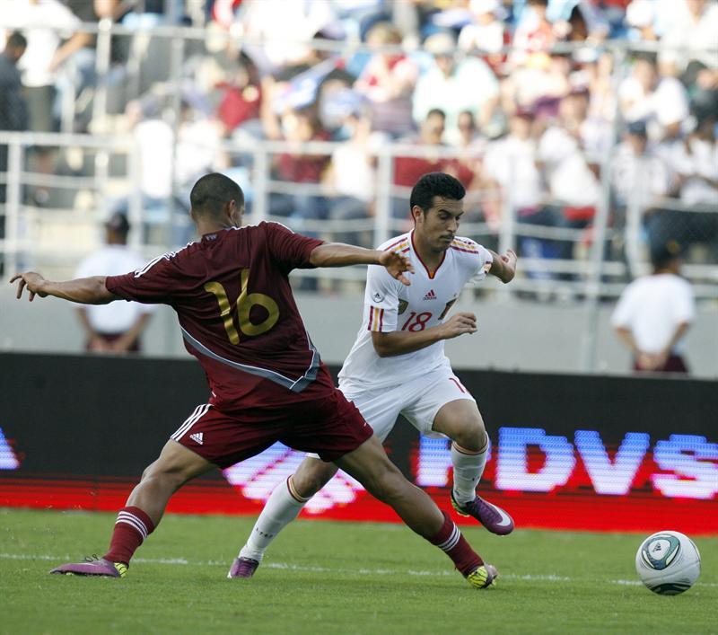 En el amistoso ante Venezuela, La Furia Roja cosecha un nuevo triunfo. FOTO: AP
