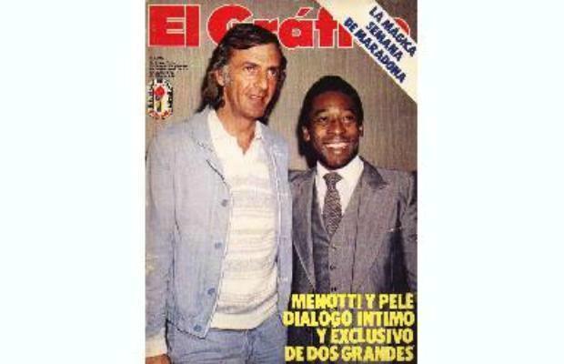 Menotti y Pelé jugaron juntos en Santos en 1968 | ARCHIVO