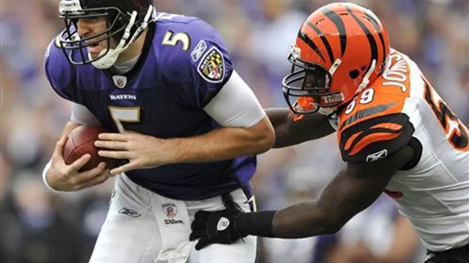 Cuervos vencen 31-24 a Bengalíes y son líderes divisionales