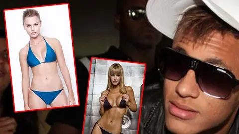 El futbolista Neymar regresó con su ex novia