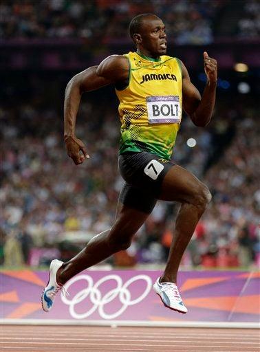 Bolt se dio el lujo de desacelerar en los últimos metros | AP