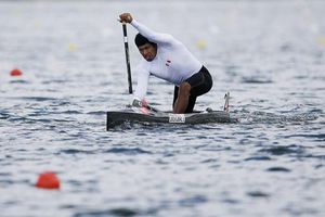 José Cristóbal logra el lugar 10 general de Canotaje C1 1000mts