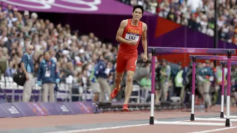 Televisión china se disculpas luego de confundir lesión de Liu Xiang
