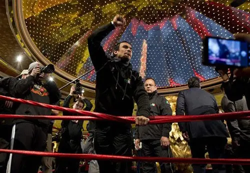 Juan Manuel Márquez arribó a Las Vegas