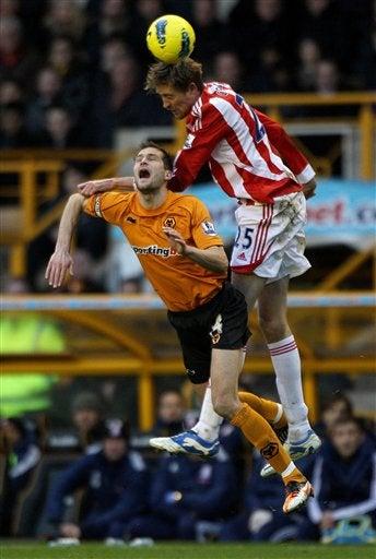 Wolves cae en casa ante el Stoke City. FOTO: AP