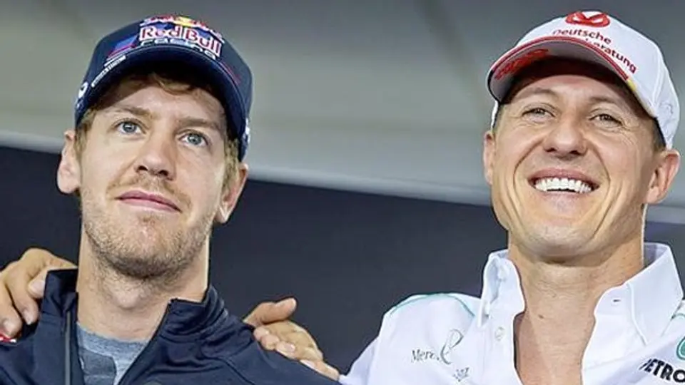 Sebastián Vettel, a la par de Schumacher y Fangio