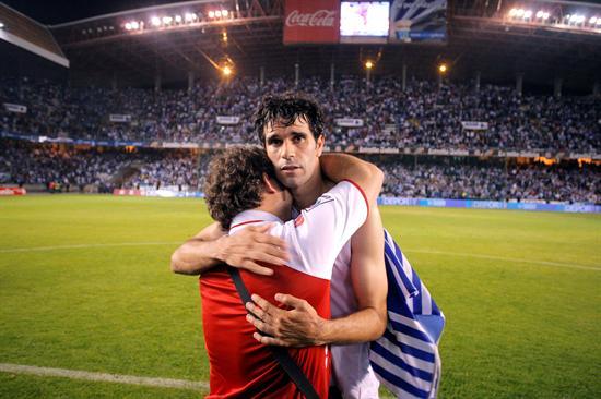 Los jugadores del Depor no pudieron lograr la salvación pese a jugar en casa (FOTO: EFE)