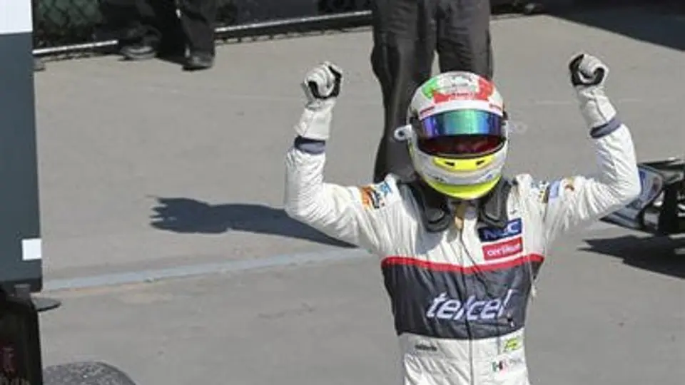 Checo, sexto tras remontar 11 lugares