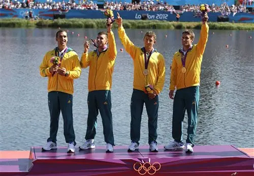 Australia se lleva el Oro en Kayak K-4 1000mts