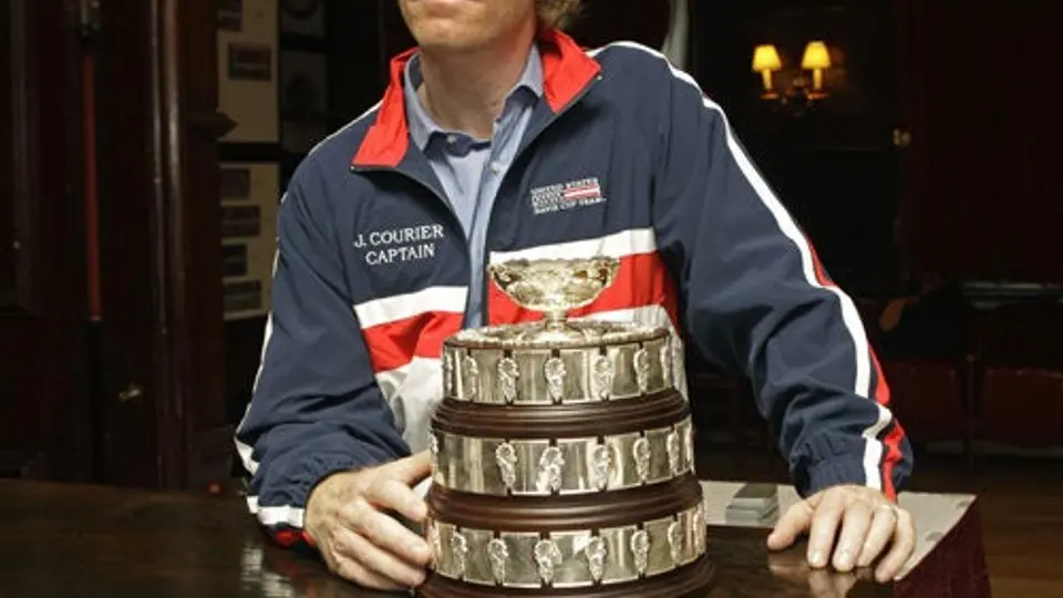 Jim Courier negó que sean favoritos ante España en Copa Davis