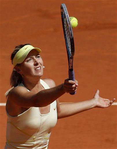 La cancha central Philippe Chatrier fue testigo de la eliminación de la rusa. FOTO: AP