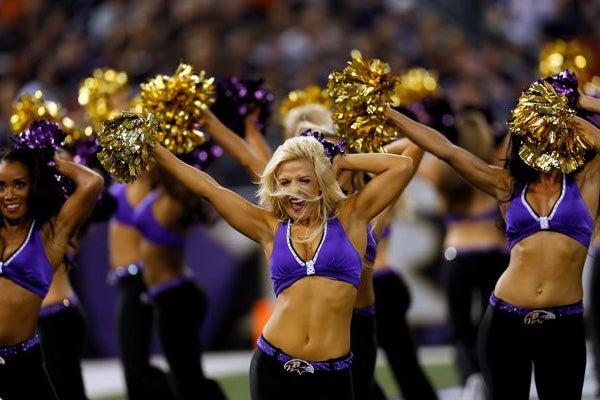 Las sensuales animadoras de Baltimore Ravens