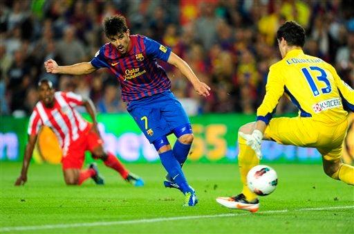 El Atlético no mostró mucho en la cancha. (FOTO: AP)