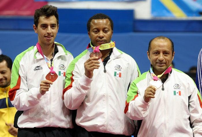 México se lleva el bronce en tenis de mesa. FOTO: MEXSPORT