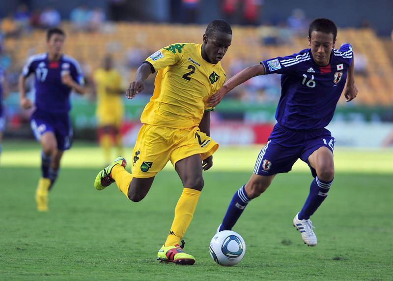 Japón vence a 1  a Jamaica en el Mundial Sub-17. FOTO: EFE