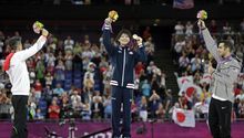 Uchimura se impone en la gimnasia varonil