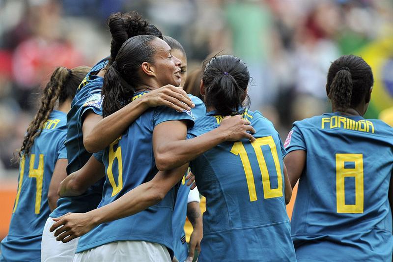 Brasil venció por la mínima a su similar Australia. FOTO: EFE