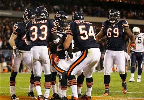 Chicago impuso condiciones al vencer 31-20 a Cargadores