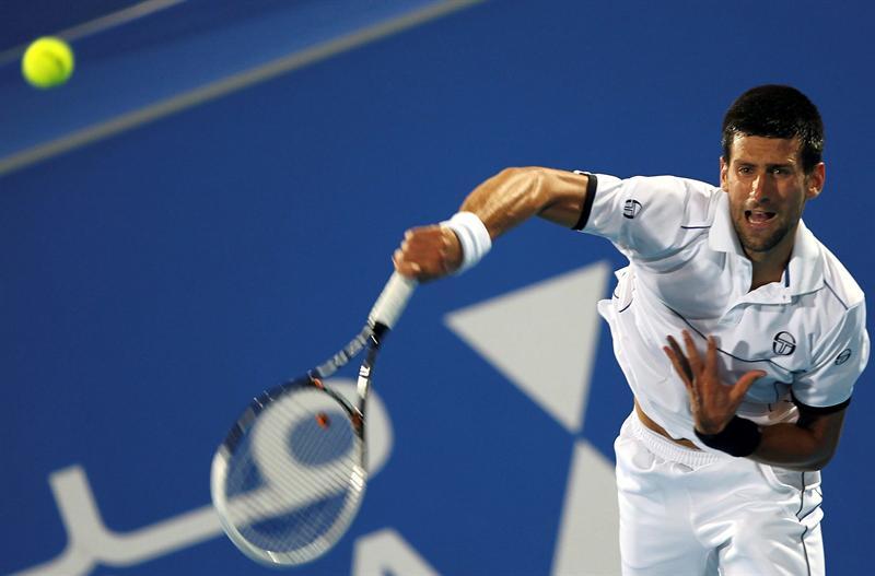Djokovicrompió cinco veces el servicio del español. FOTO: EFE