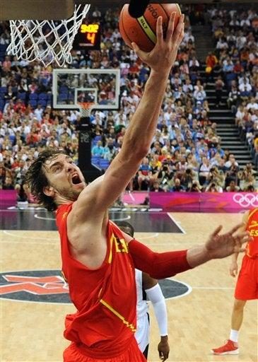 La gran habilidad de Pau Gasol no ayudó para que España venciera a los estadounidenses | AP