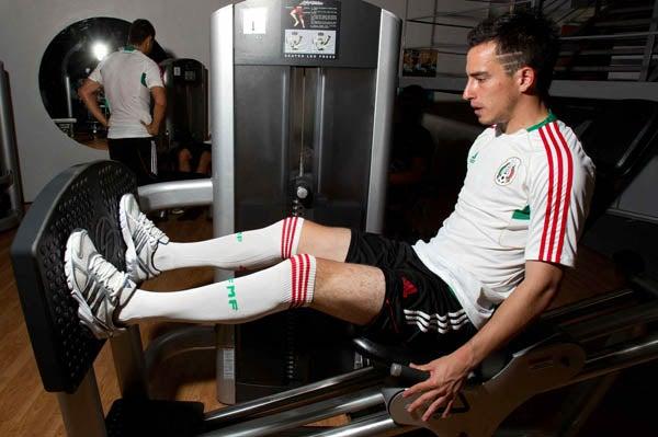 Carlos Lopez en el gimnasio. FOTO: MEXSPORT