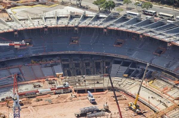 El Estadio Mineirao es de los más desarrollados, con 78% | INTERNET