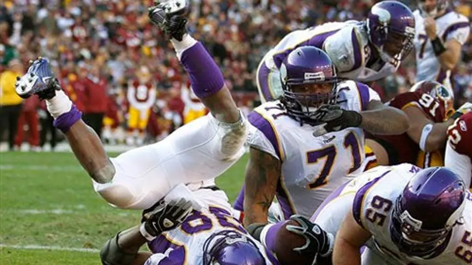 Los Vikingos se impusieron 33-26 a Washington