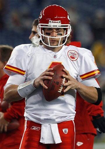 El quarterback de los Jefes, Tyler Palko. FOTO: AP