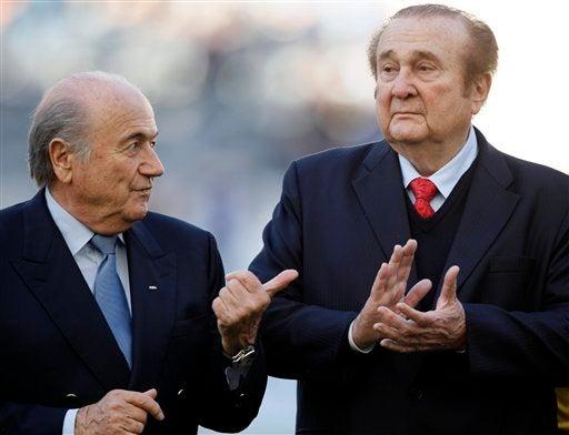 Blatter y Leoz asistieron al partido. FOTO: AP